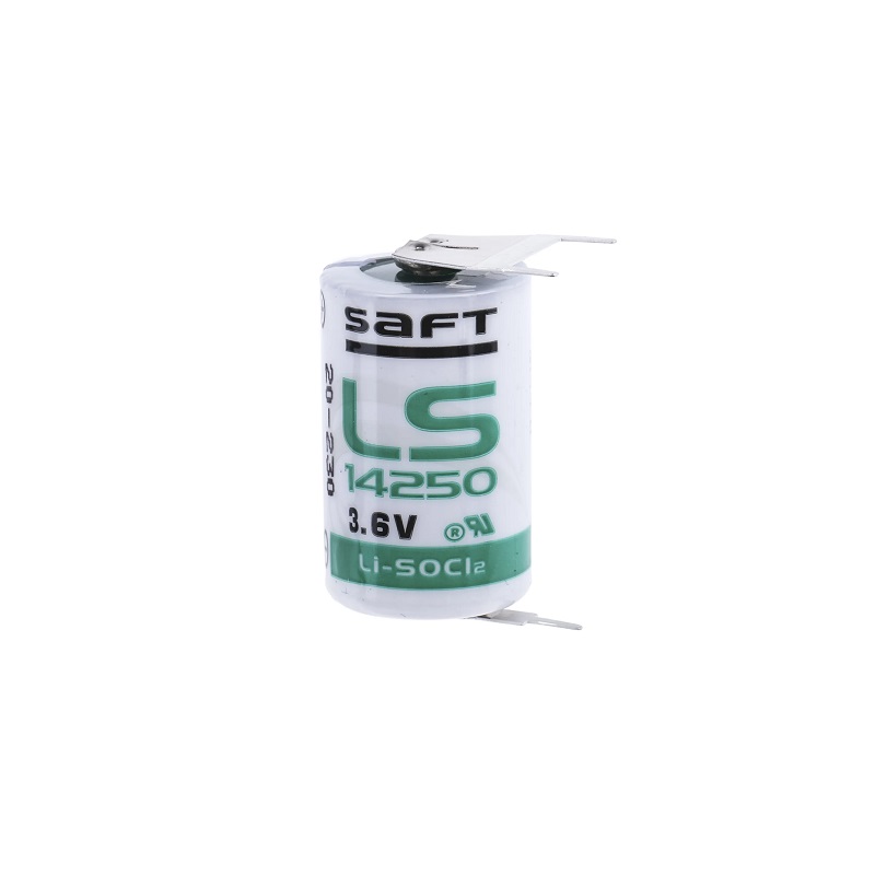 PILA LITIO 3.6V SAFT (1/2AA) 1200mAh LS142503PF PCB 3 PINES