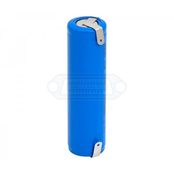 BATERÍA LITIO 3.7V 1800mAh 18650 ICR18650 PCM, LENGUETAS