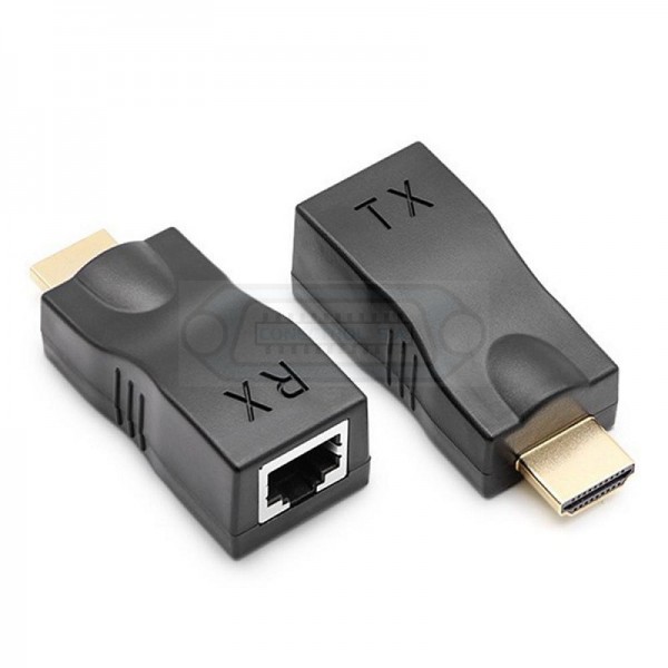 EXTENSOR HDMI 2K/4K UTP CAT5E/CAT6 30MTS.