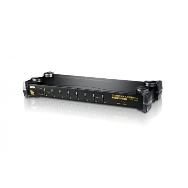 SWITCH KVM ATEN PS/2 + VGA 8 PUERTOS 19"