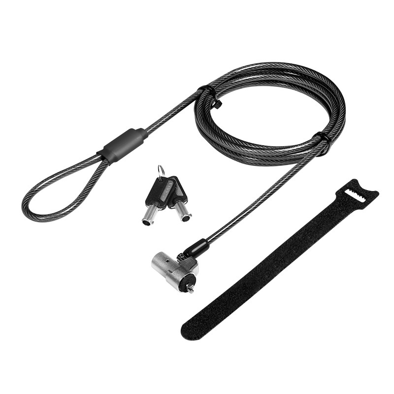 CABLE DE SEGURIDAD LOGILINK LLAVE NOBLE-WEDGE 1.8M.