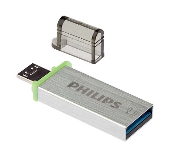 MEMORIA USB 3.0 OTG 8GB 2EN1 PHILIPS