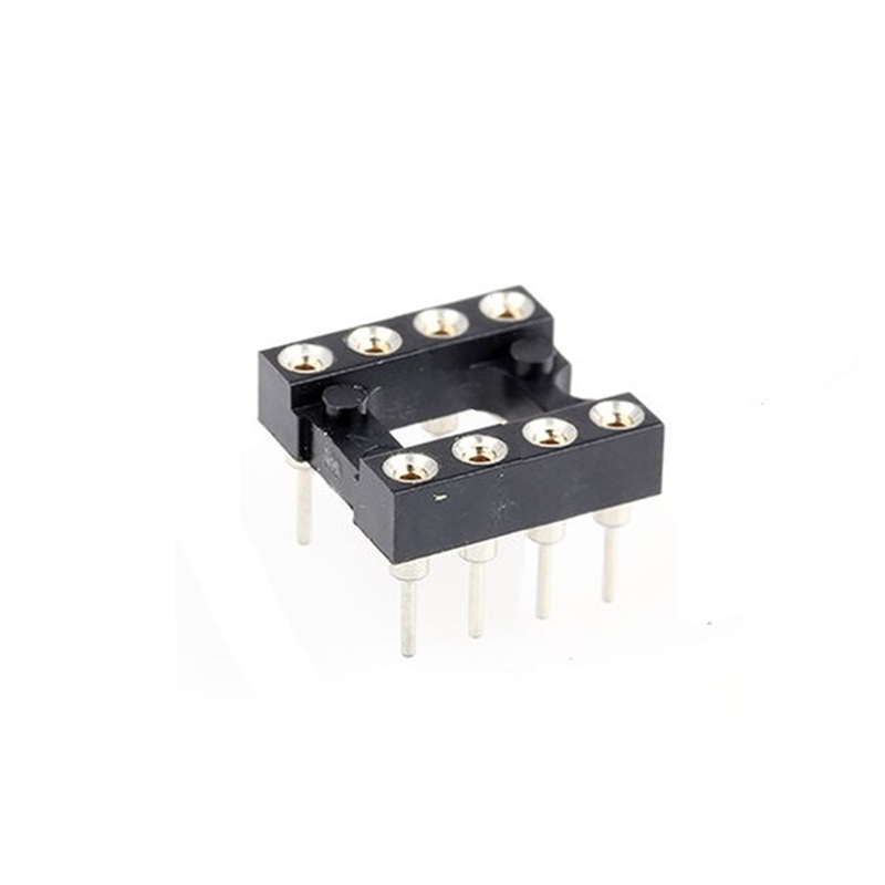 ZÓCALO C.I. PIN TORNEADO 8P (2Lx4P) PCB