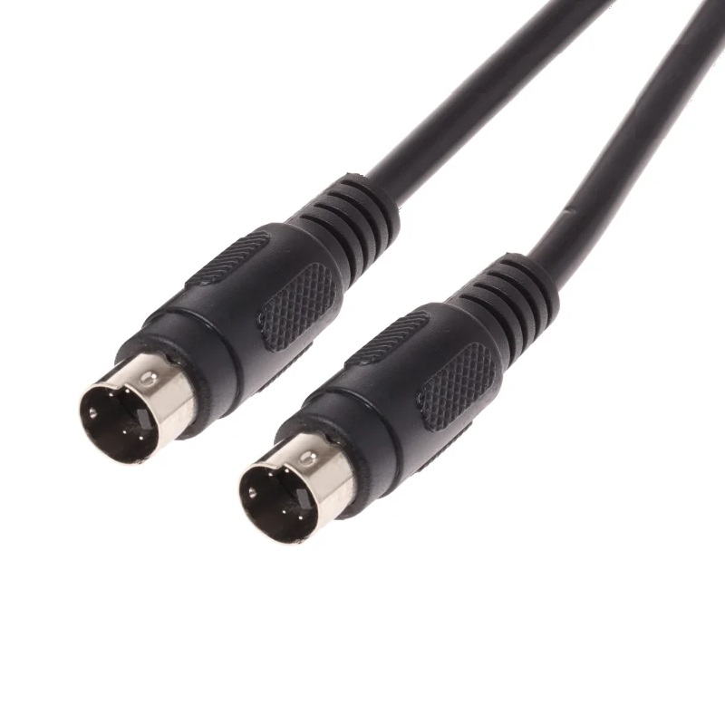 CABLE DE VÍDEO SVHS 4P M-M 5MTS.