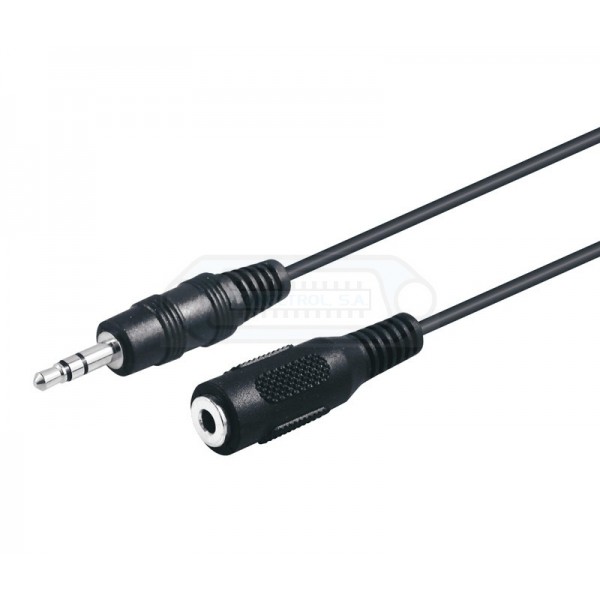 ALARGADOR MINI JACK 3.5mm ESTÉREO M-H 10m