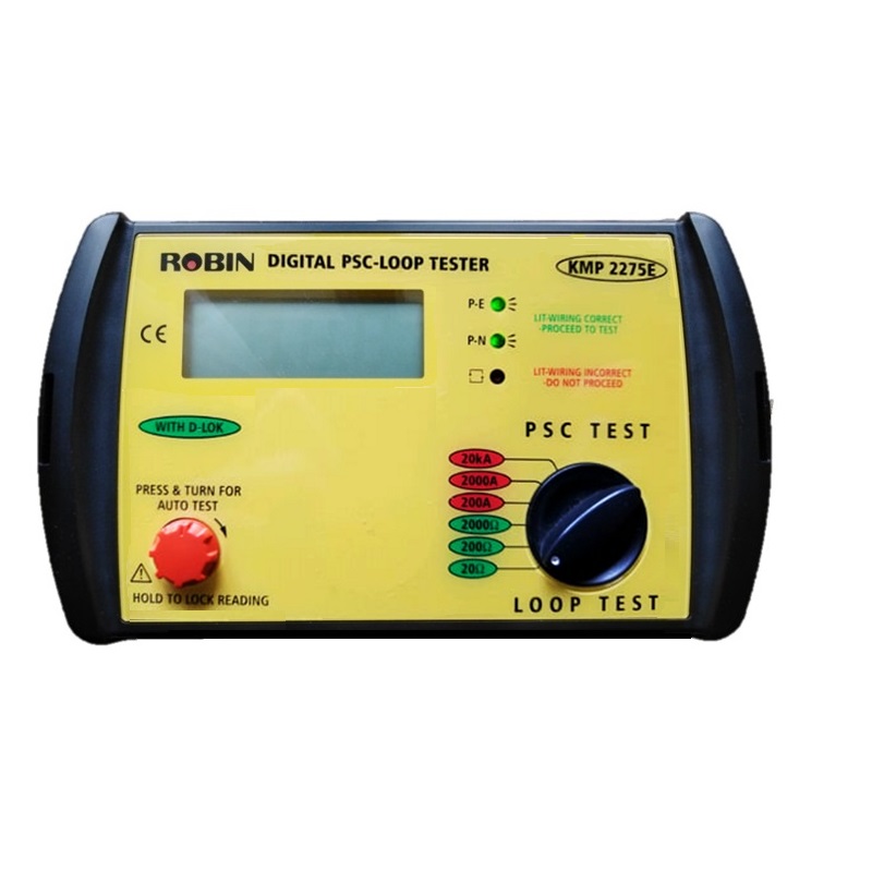 COMPROBADOR DIGITAL IMPEDANCIA LAZO TIE ROBIN KMP 2275E
