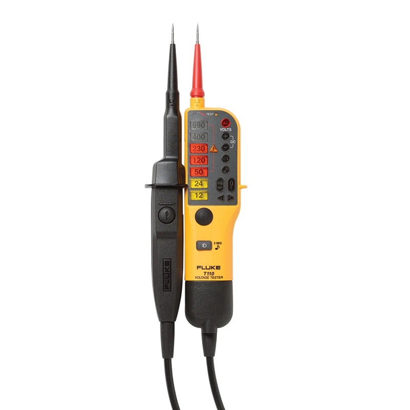COMPROBADOR TENSIÓN Y CONTINUIDAD FLUKE T110