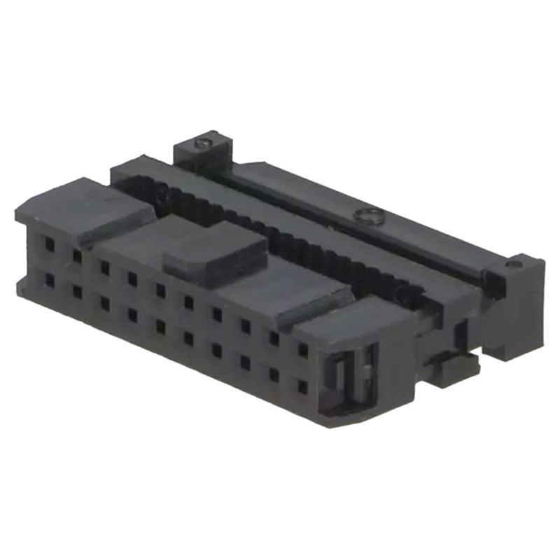 CONECTOR IDC 20P (2Lx10P) HEMBRA 2.54mm CRIMPAR CINTA PLANA