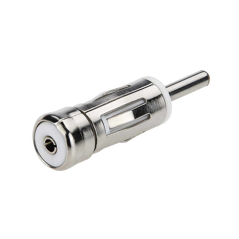 ADAPTADOR ANTENA AUTORRADIO DIN MACHO - ISO HEMBRA RECTO