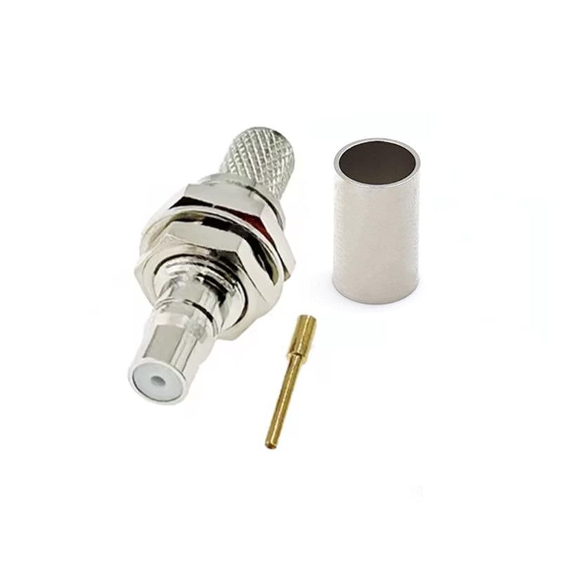 CONECTOR QMA HEMBRA CHASIS RECTO 50H LMR240