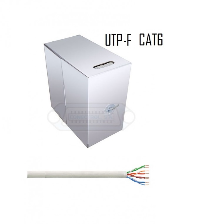 BOBINA CABLE F/UTP CAT6 FLEXIBLE 305m