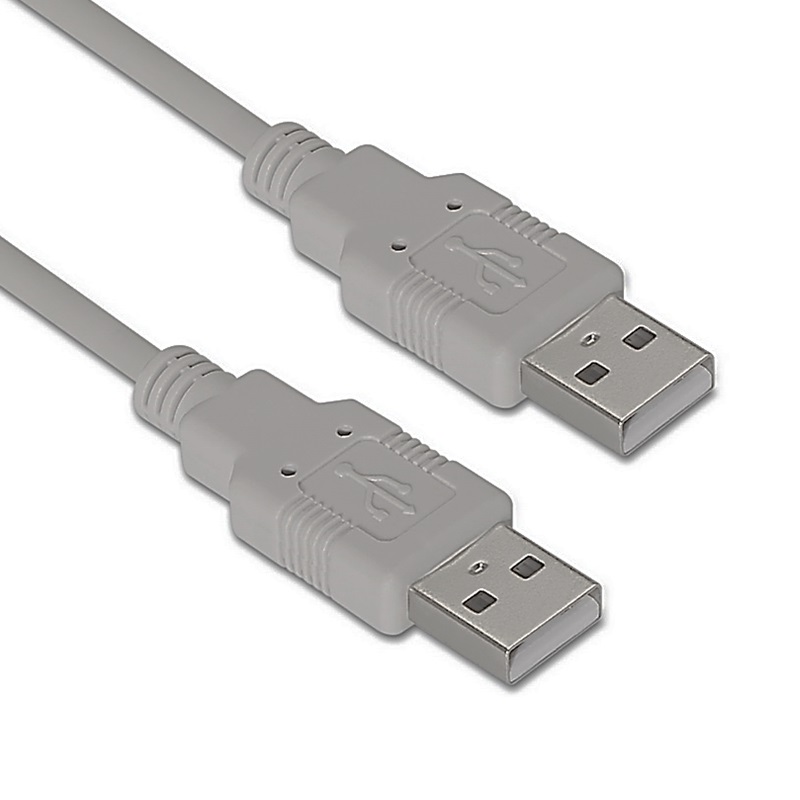 CABLE USB 2.0 TIPO-A MACHO-MACHO 3m