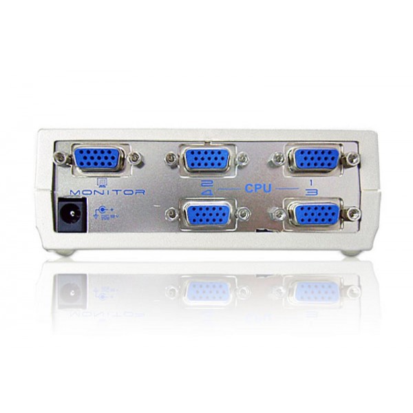 CONMUTADOR VGA ATEN 4 IN X 1 OUT AUTOMÁTICO