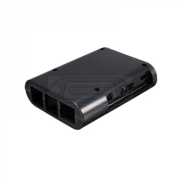 CAJA PARA RASPBERRY PI 3 B+ / B / 2B NEGRO