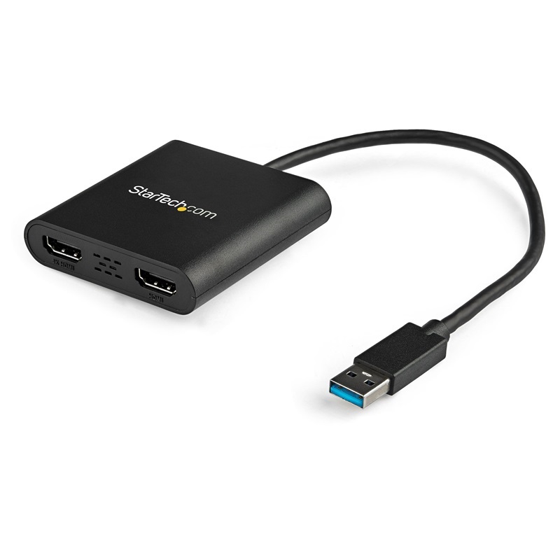 ADAPTADOR GRAFICO USB 3.0 A DOBLE HDMI STARTECH