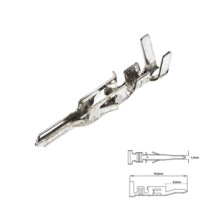 TERMINAL PIN MINI POWER 4.20mm MACHO CRIMPAR