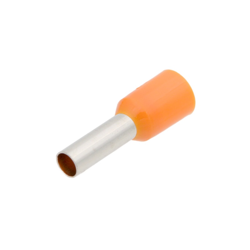 PUNTERA HUECA AISLADA Ø3.2mm 4.00mm (AWG12) NARANJA