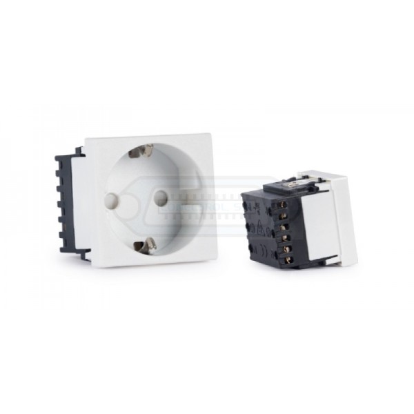 CONECTOR SCHUKO BIPOLAR 1 PANEL DE CONEXIÓN