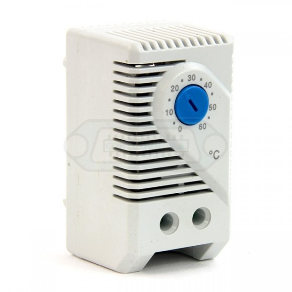 TERMOSTATO ANALÓGICO AC NO 0º-60ºC CARRIL DIN 60X33X43mm