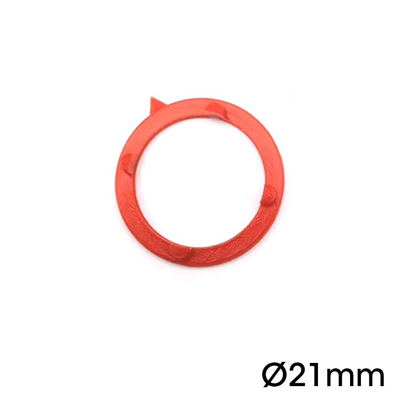 FLECHA BOTÓN OMEGA T-21 ROJA
