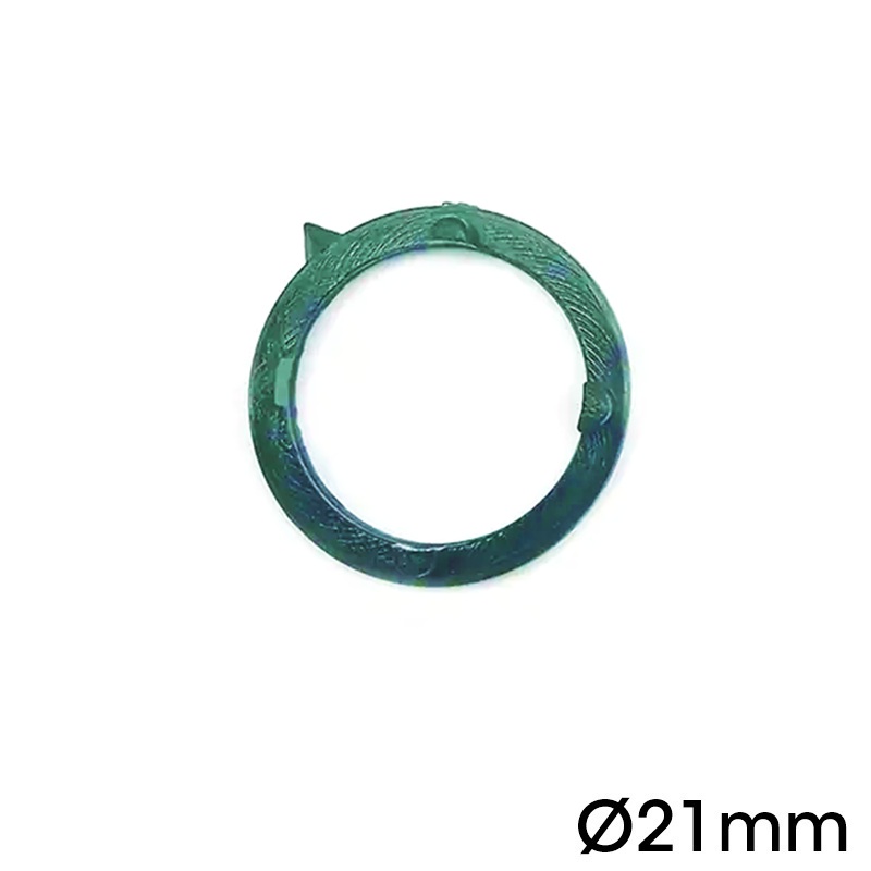 FLECHA BOTÓN OMEGA T-21 VERDE