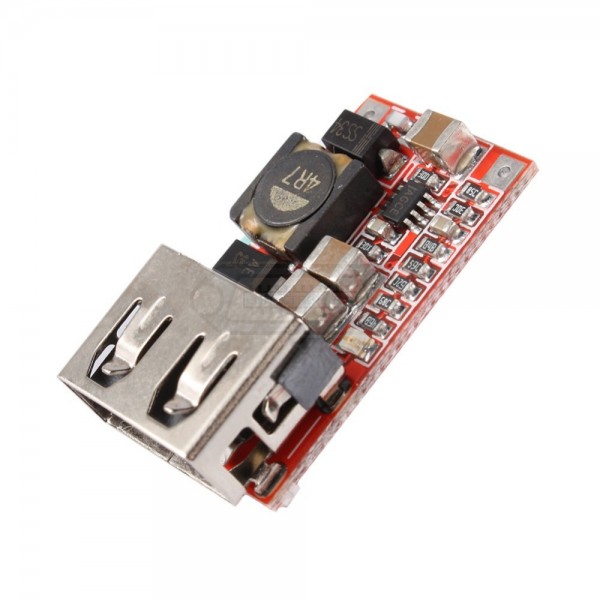 MÓDULO DC-DC REDUCTOR IN 6.5...24V OUT USB 5V 0.7A