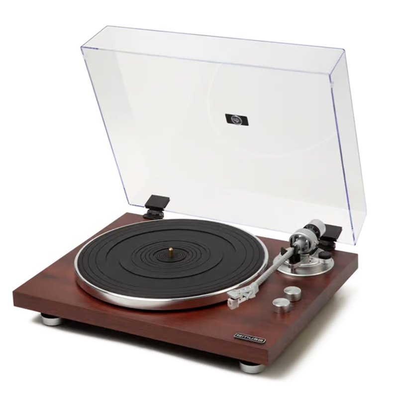 TOCADISCOS ALTA GAMA MUSE MT-109WTO BLUETOOTH, RCA, MADERA