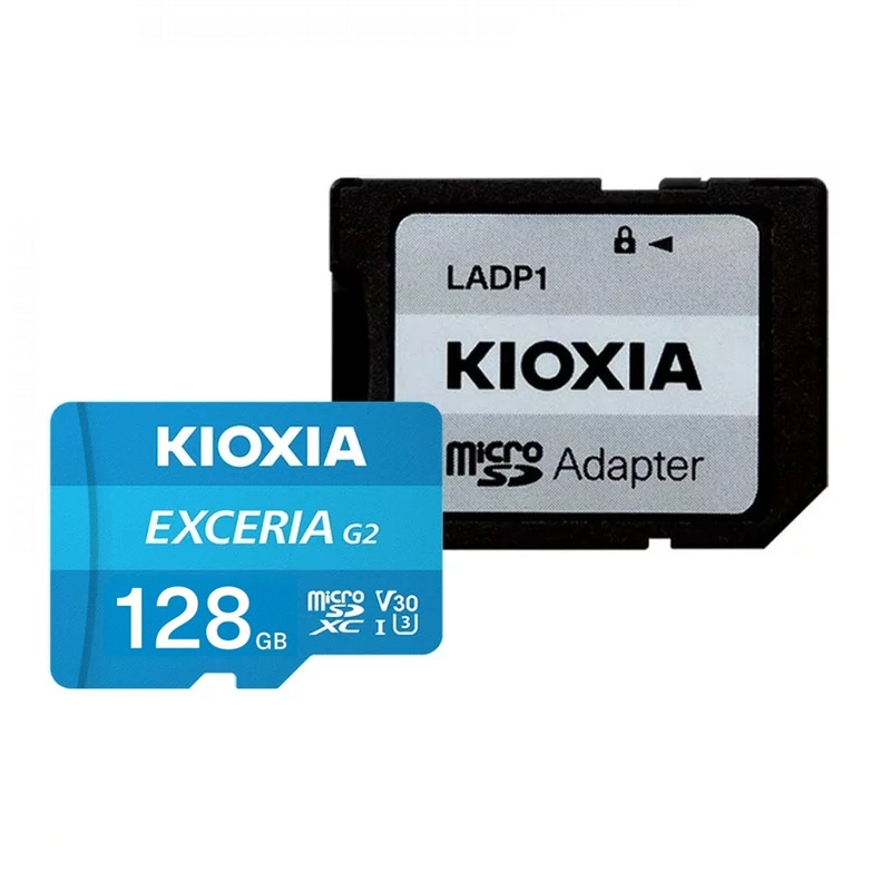 MICRO SDXC 128GB U3 V30 CL10 EXCERIA G2 + ADAPTADOR SD