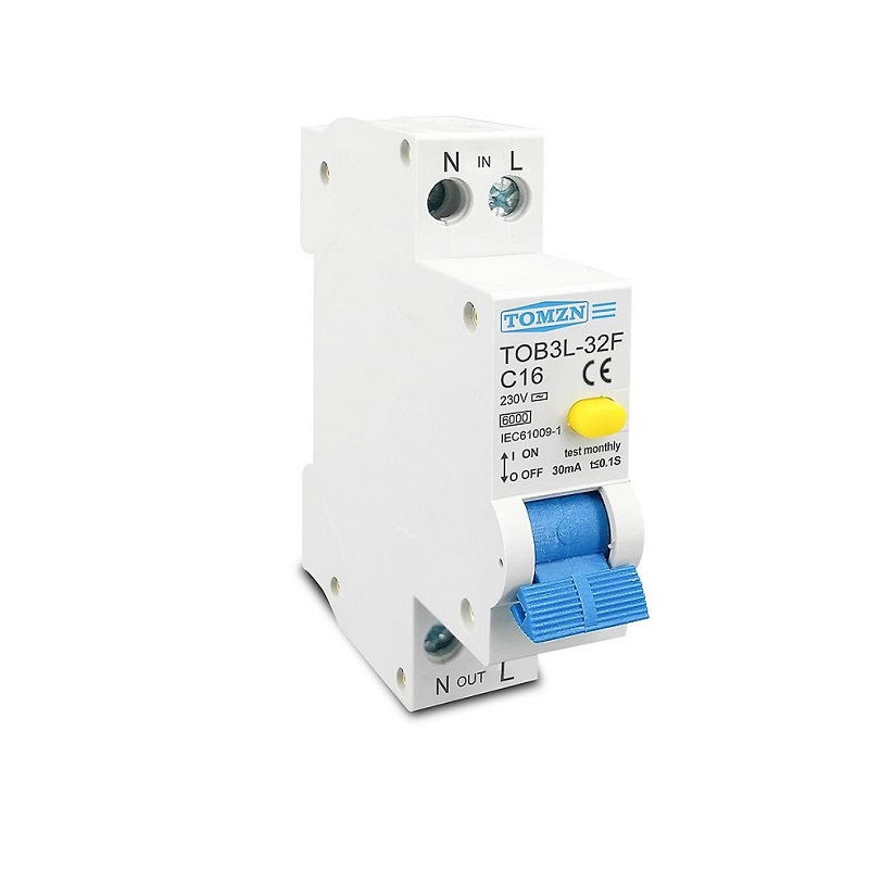 INTERRUPTOR AUTOMATICO DIFERENCIAL 18mm 1P 16A