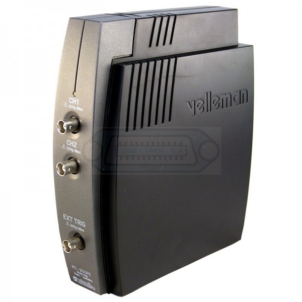 OSCILOSCOPIO USB 2 CANALES + GENERADOR