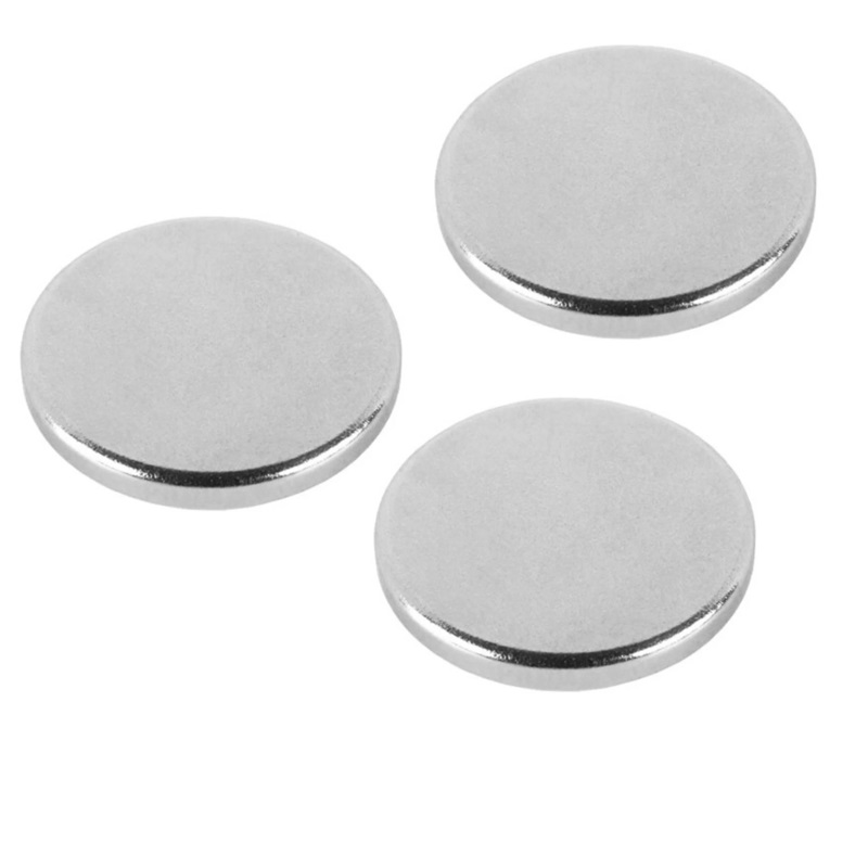 IMÁN DE NEODIMIO DISCO Ø18mm ALTO 3mm 3.74kg N35-N45 PACK 3U