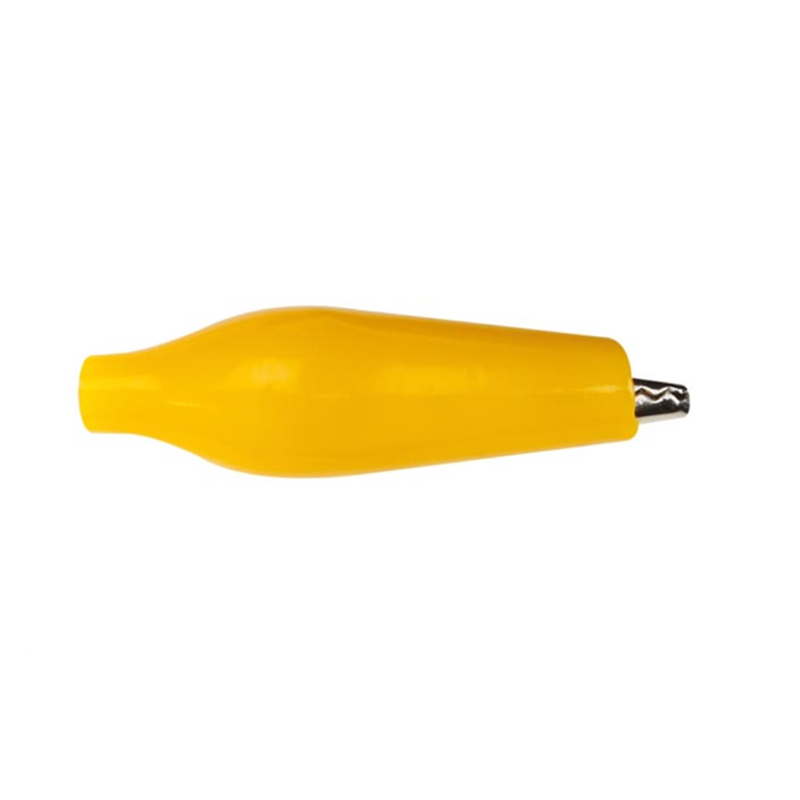PINZA COCODRILO AISLADA 27mm AMARILLA