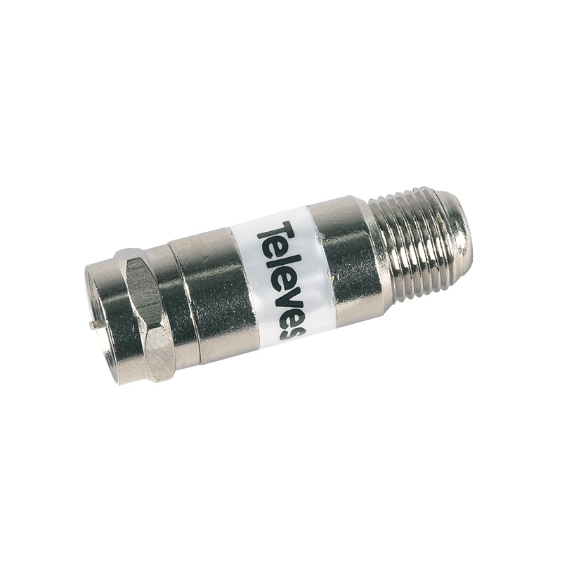 BLOQUEADOR DC TIPO "F" LÍNEA COAXIAL