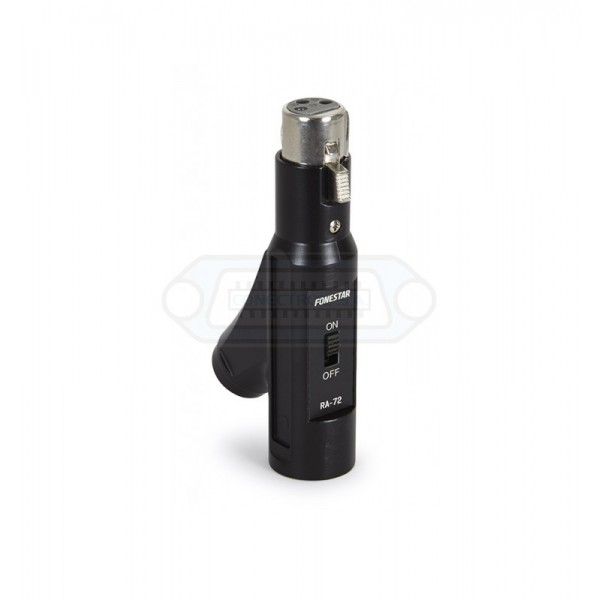 ADAPTADOR XLR 3P MACHO - HEMBRA MICRÓFONOS DE FLEXO
