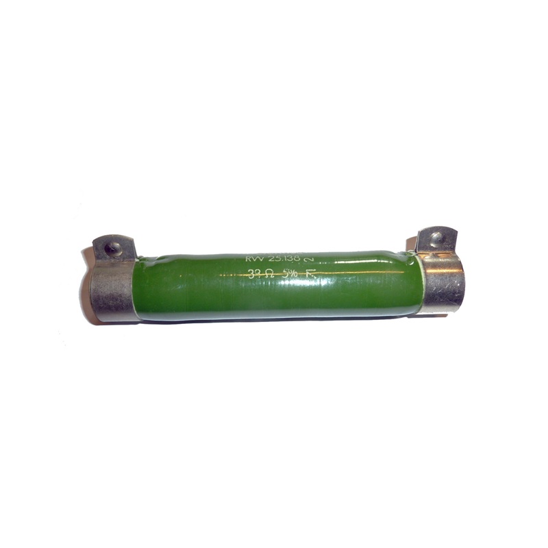 RESISTENCIA VITRIFICADA DE TUBO 39 OHM 72W 5%