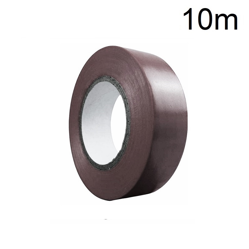 CINTA AISLANTE ADHESIVA 10m MARRON