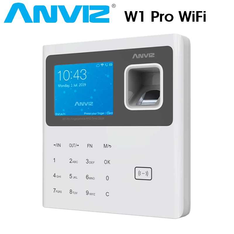 CONTROL DE PRESENCIA BIOMÉTRICO WIFI TCP/IP HUELLA/RFID/PIN