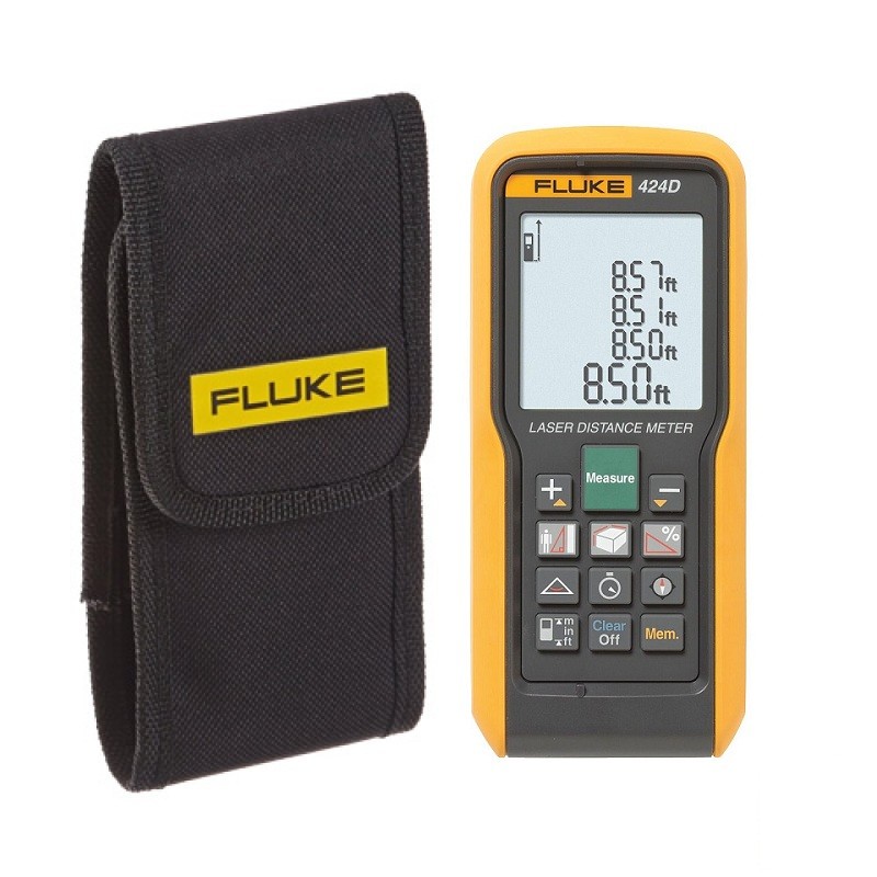 MEDIDOR LASER DE DISTANCIA FLUKE 424D 100MTS. - Imagen 3