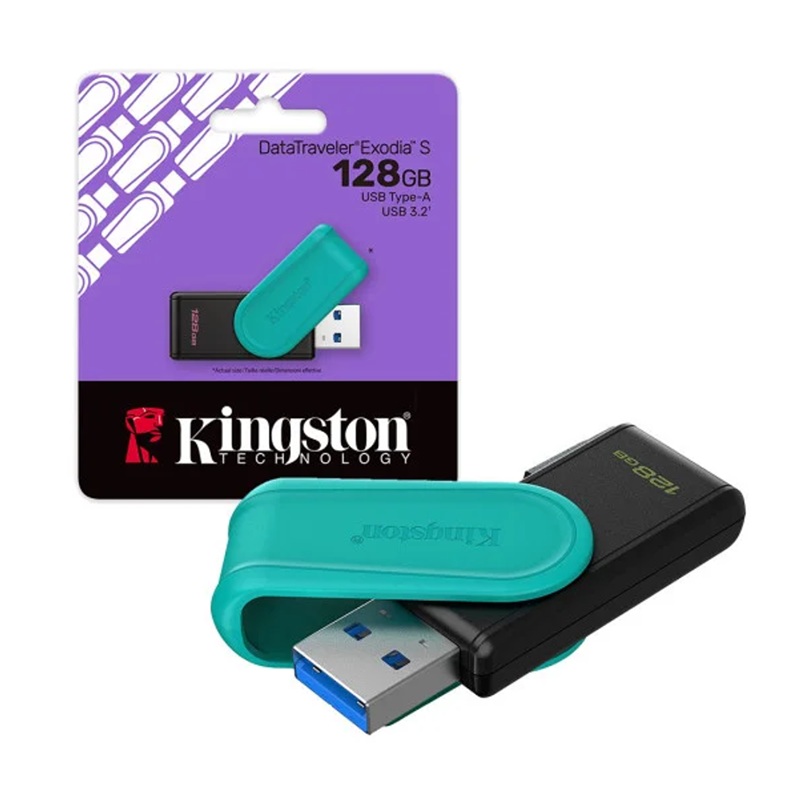 MEMORIA USB 3.2 128GB DATA TRAVELER EXODIA S