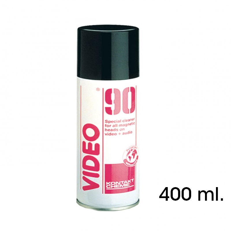 LIMPIADOR CABEZALES MAGNETICOS VIDEO 90 CRC 400ML.