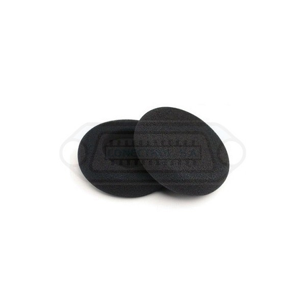 PAREJA ESPONJAS AURICULARES Ø15/36 MM. NEGRO