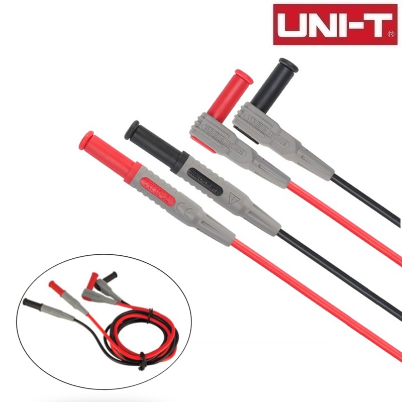 JUEGO PUNTAS DE PRUEBA Ø4mm M-M DOBLE UNI-T