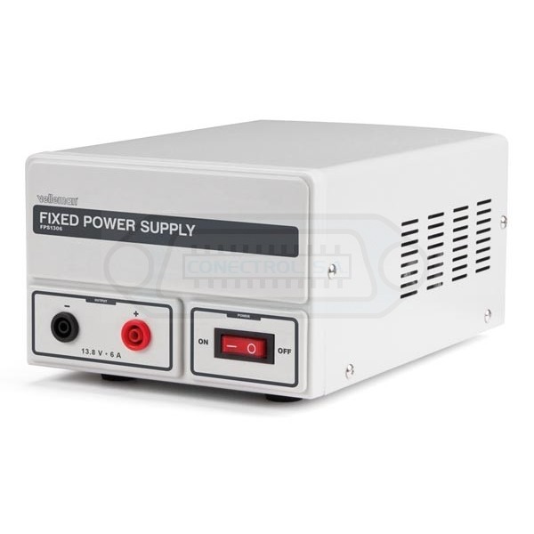FUENTE ALIMENTACIÓN TENSIÓN FIJA 13.8 VDC / 6A