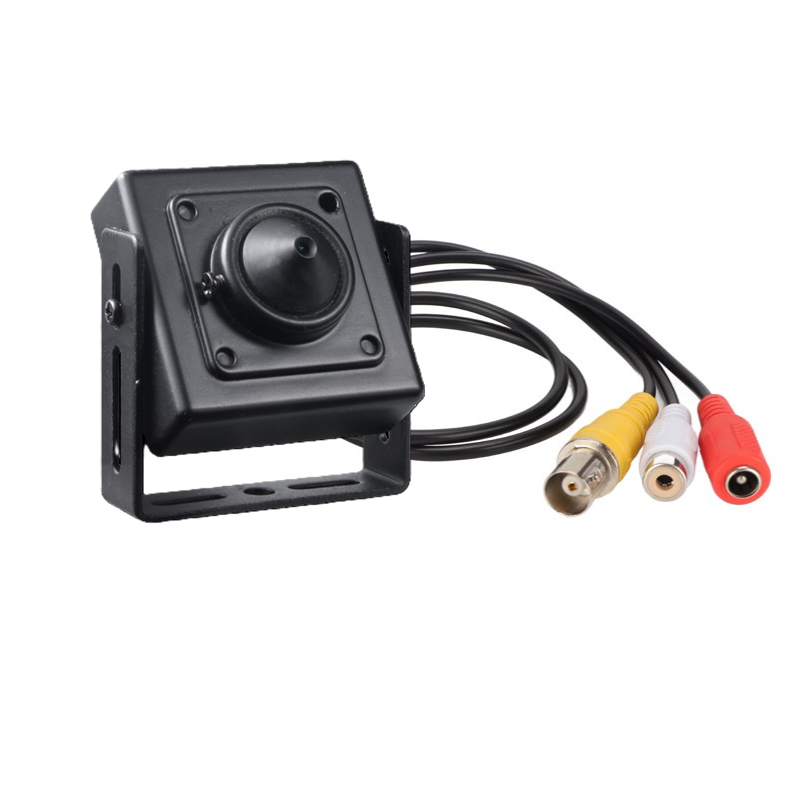 MINI CAMARA COLOR 1/3" SONY HAD CCD II 600L. 3.7mm. PINHOLE