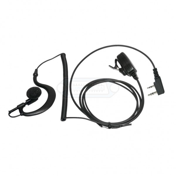 MICRÓFONO AURICULAR PTT WALKIES KENWOOD/DYNASCAN/TECOM/HYT