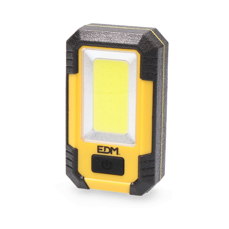 LINTERNA LED COB RECARGABLE 3 MODOS 6500K 8W 450Lm POWER BANK