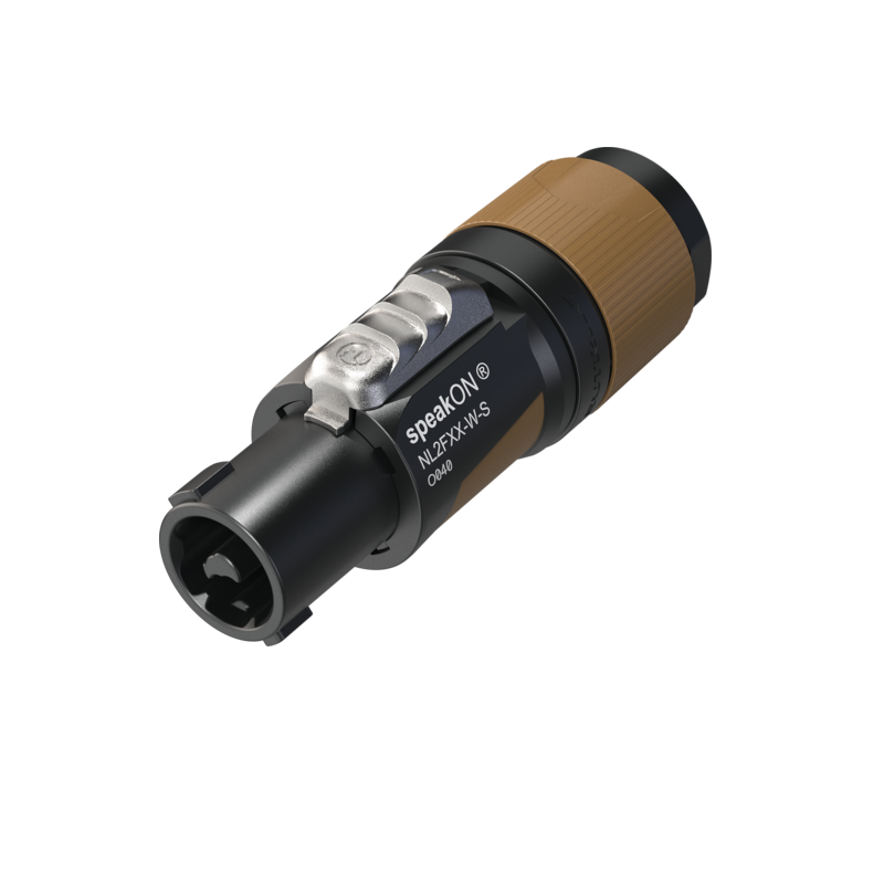 CONECTOR SPEAKON 2P HEMBRA AÉREO NEUTRIK CABLE 6-12mm