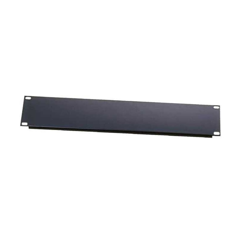 CARATULA CIEGA FRONTAL 2U METAL RACK 19"