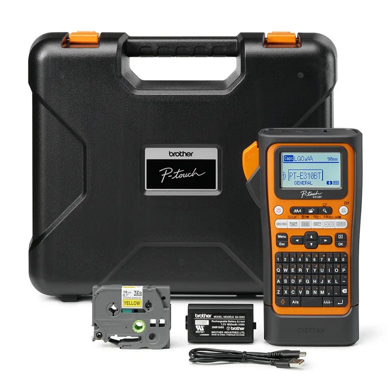 ROTULADORA ELECTRONICA PROFESIONAL BROTHER PT-E310BTVP APP, PC & BT