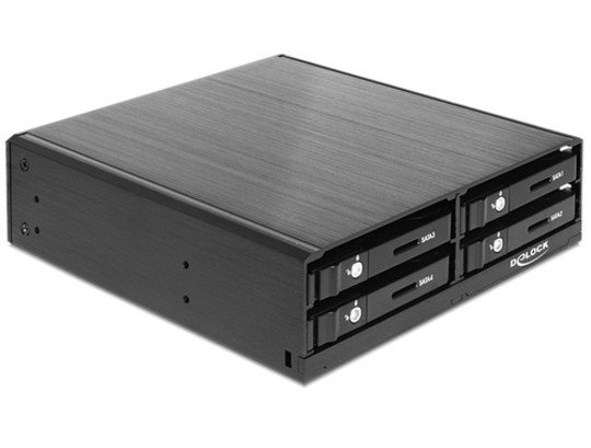 BASTIDOR EXTRAIBLE 5.25" PARA 4X SSD/HDD SATA 2.5"